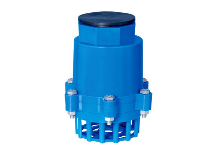 Nut Bolt Foot Valve Blue