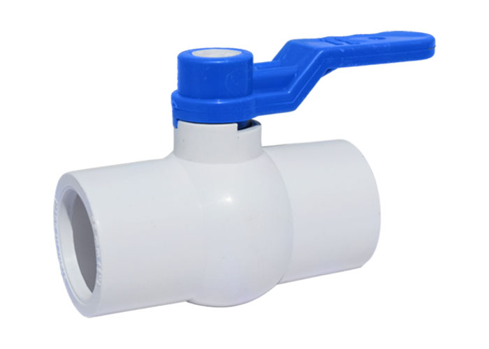 PP UPVC Ball Valve Long Handle Without MS Plate