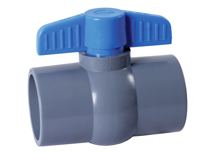 RPVC Ball Valve Gray