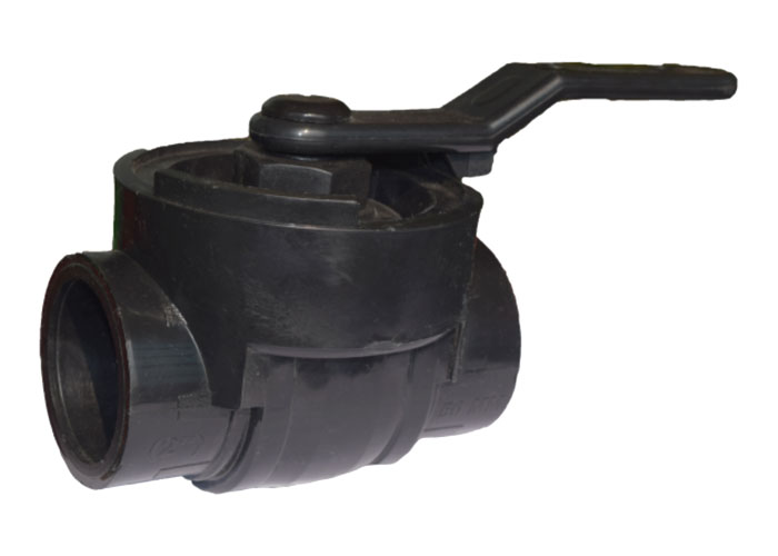 Single Piece Valve Black MS Plate