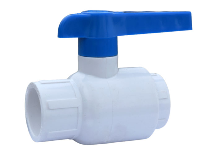 Single Union UPVC Ball Valve Long Handle