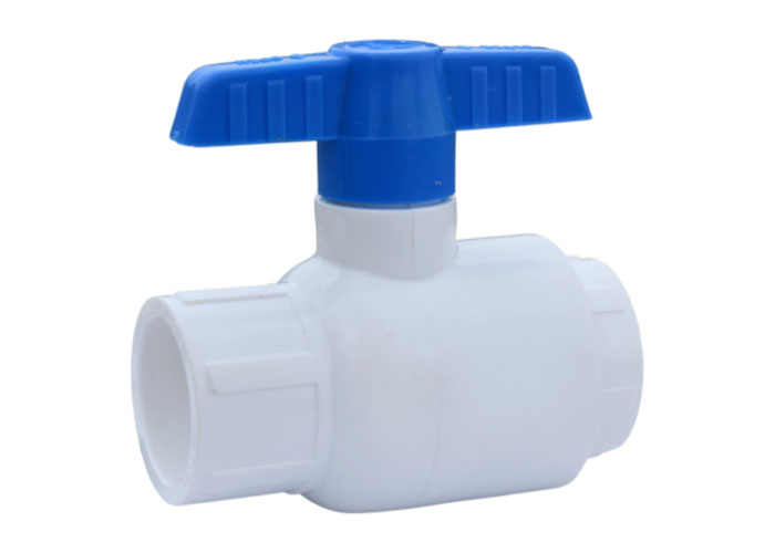 Single Union Upvc Ball Valve Short Handle