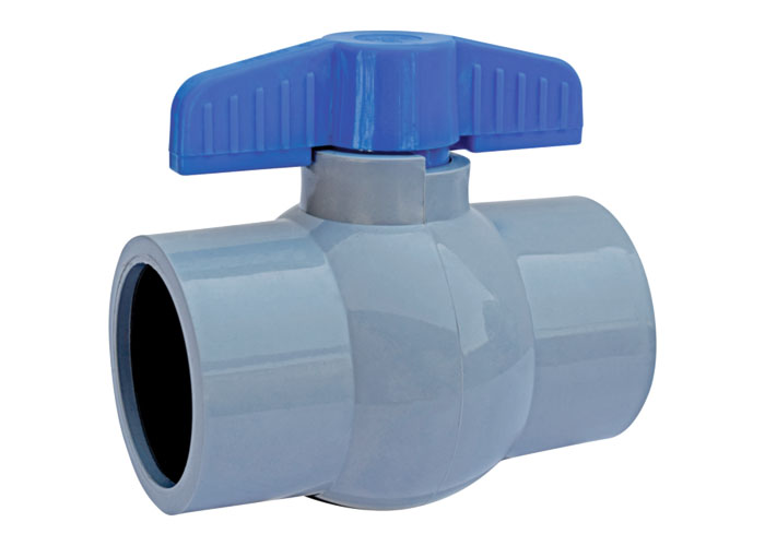 Solid Ball Valve Gray