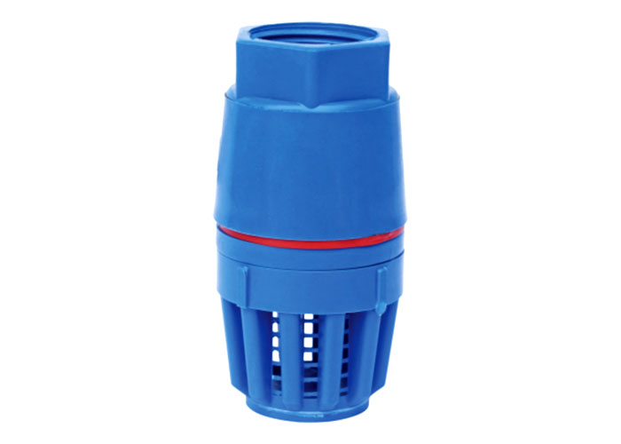 Spring Foot Valve Blue